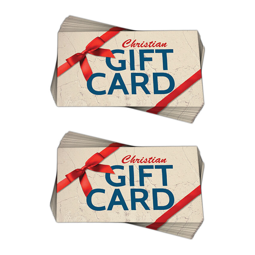 Christian Gift Card 500 count