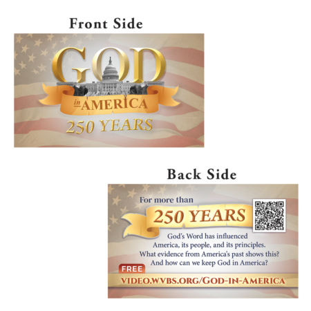 God in America Invitation Card (100 Ct)
